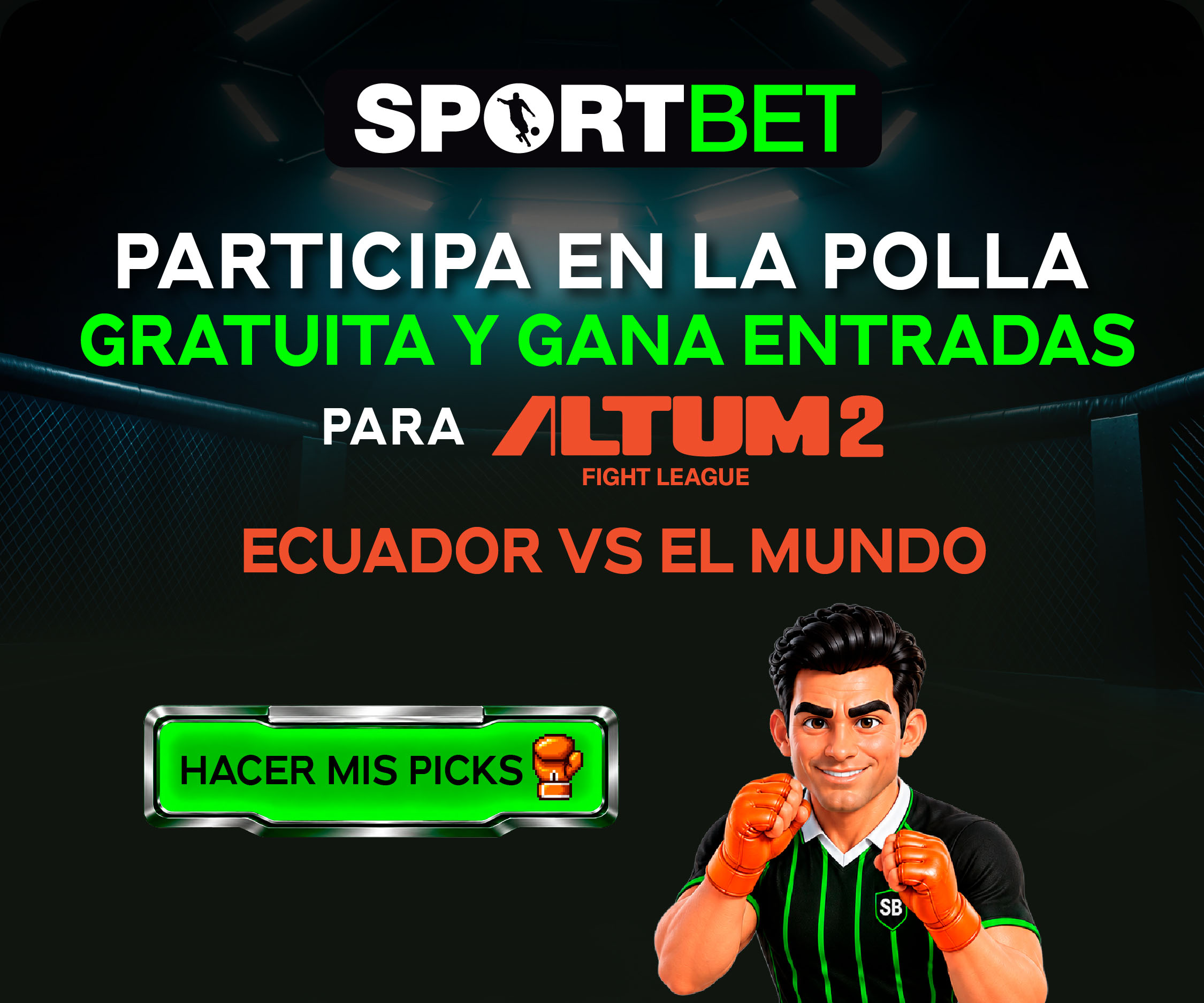 Participa en la polla gratuita de SPORTBET y gana entradas para ALTUM 2