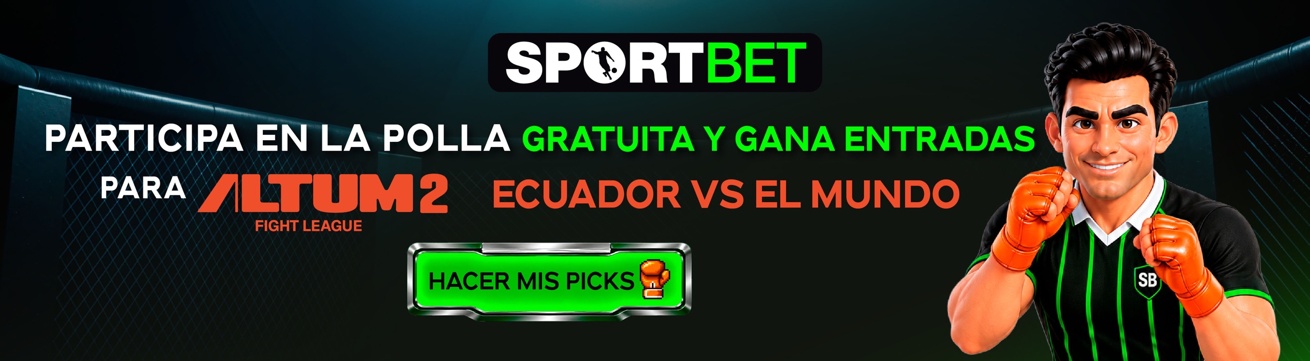 Participa en la polla gratuita de SPORTBET y gana entradas para ALTUM 2